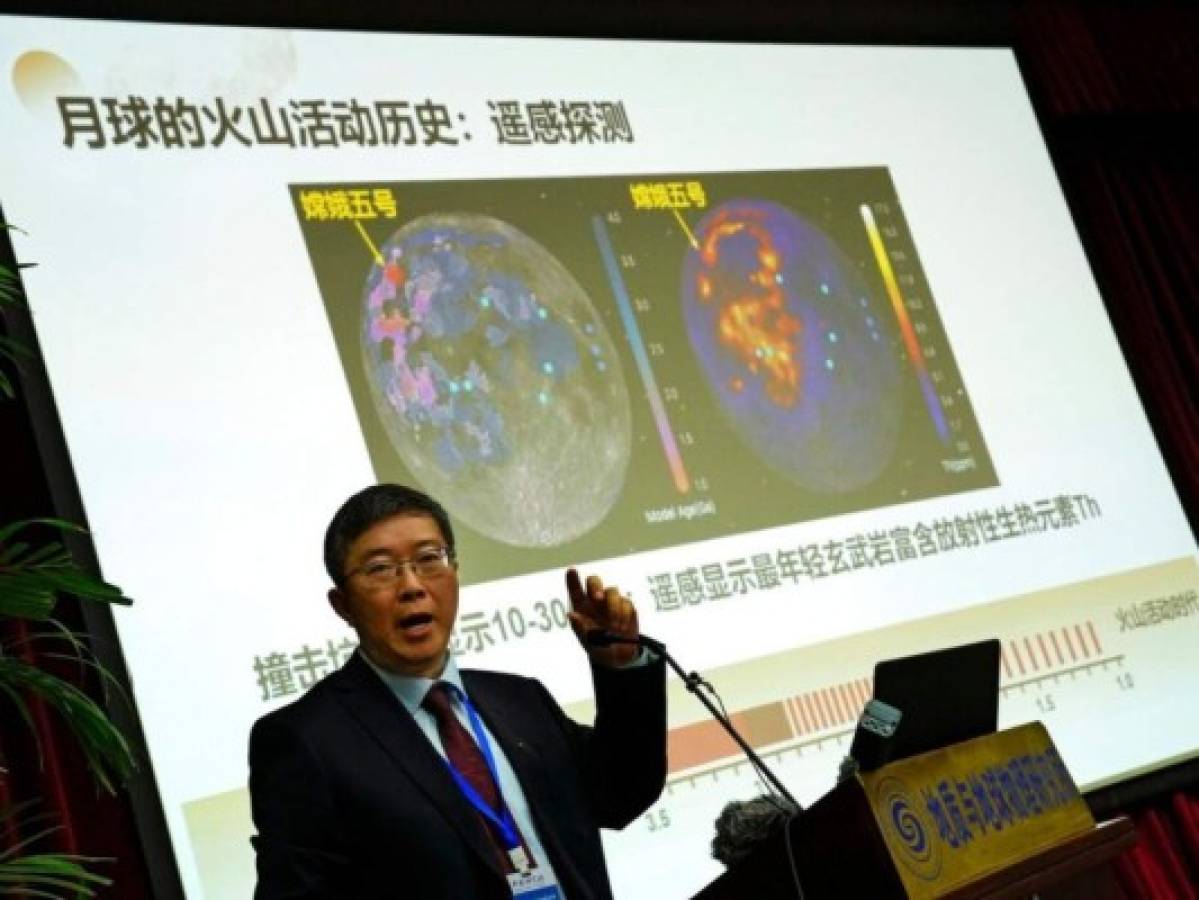 China: Rocas lunares dan pistas sobre volcanes en la Luna