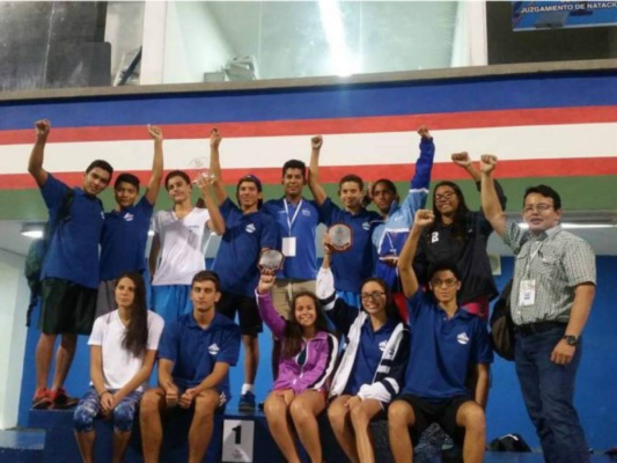 Honduras finaliza en el tercer lugar por equipos en la Copa Latina de Natación 2016