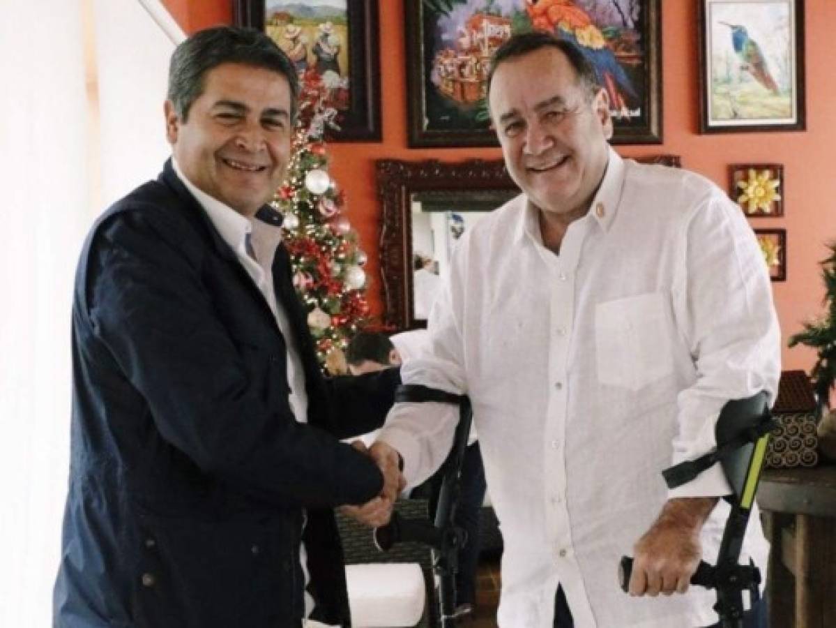 Presidente Hernández envía mensaje solidario a Alejandro Giammattei, tras ser diagnosticado de covid-19