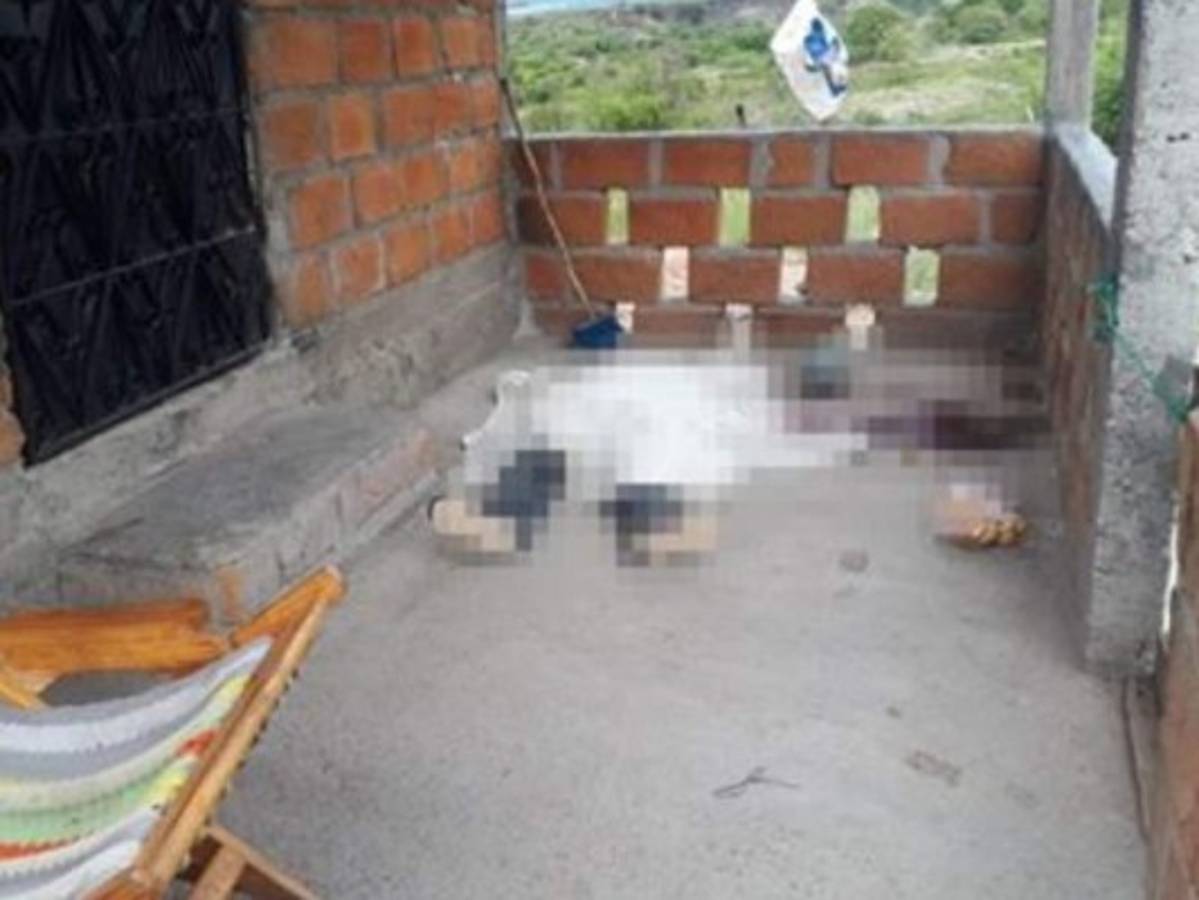 En la entrada de una vivienda acribillan a hombre cerca de Talanga