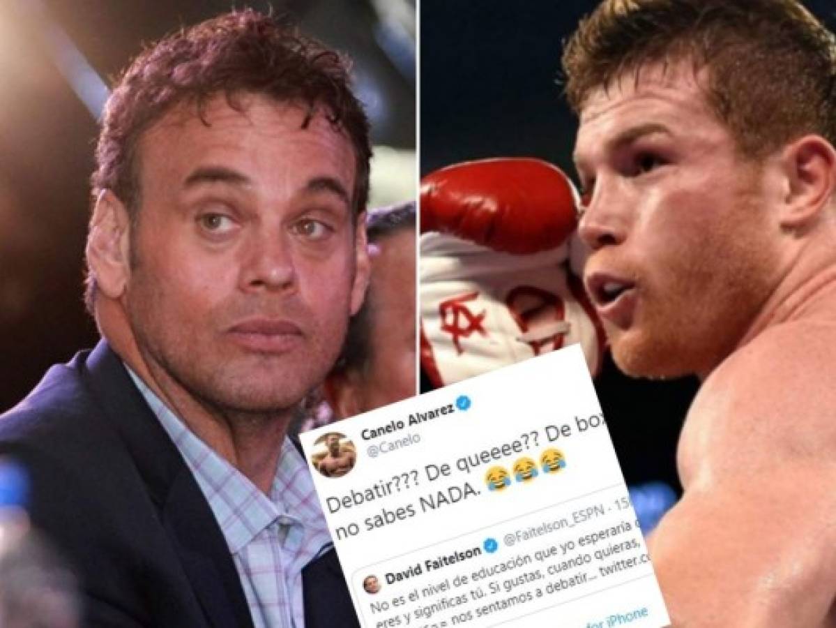 Polémica pelea entre Faitelson y Canelo Álvarez invade Twitter