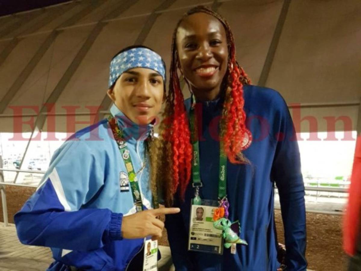 Teofimo comparte con Venus y Serena Williams previo al debut en Río