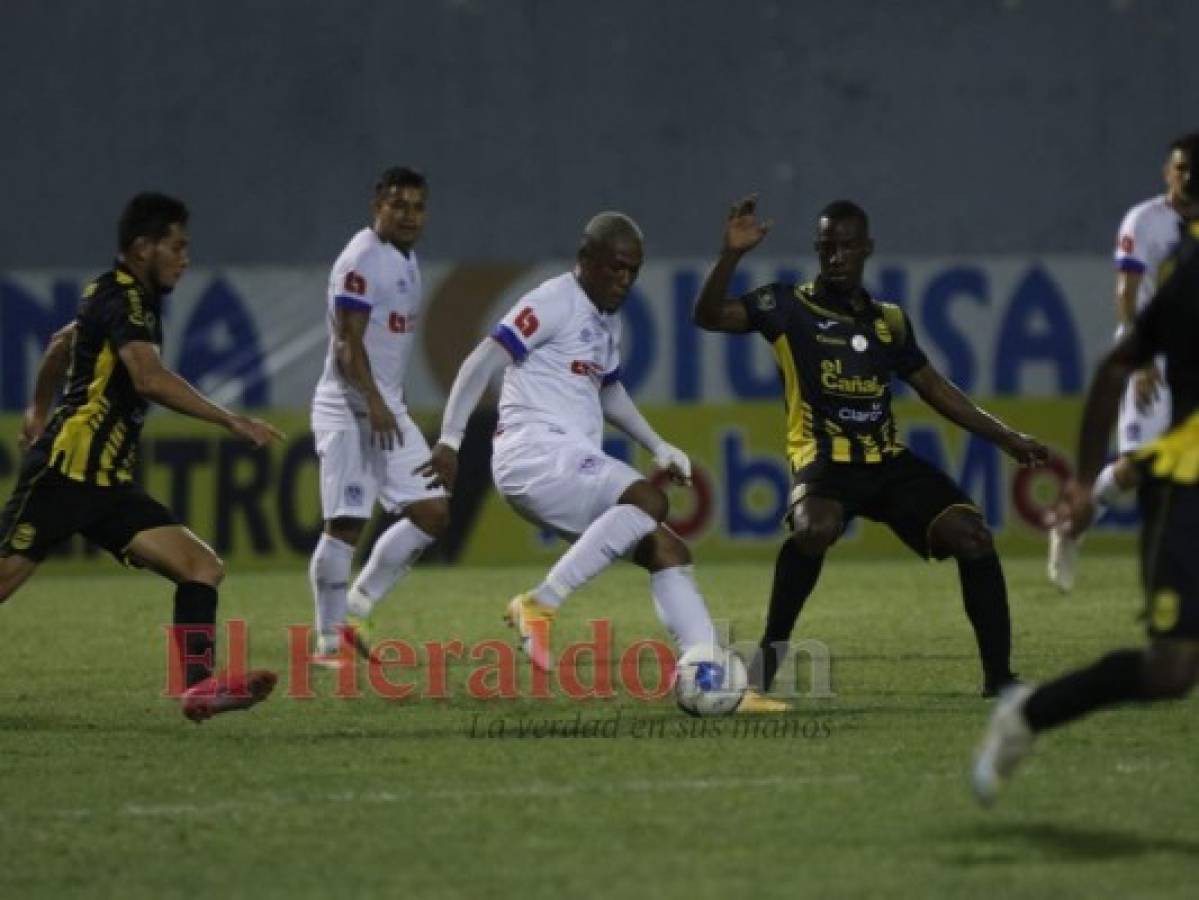 Olimpia vence de visita 1-2 al Real España en el estadio Morazán de San Pedro Sula