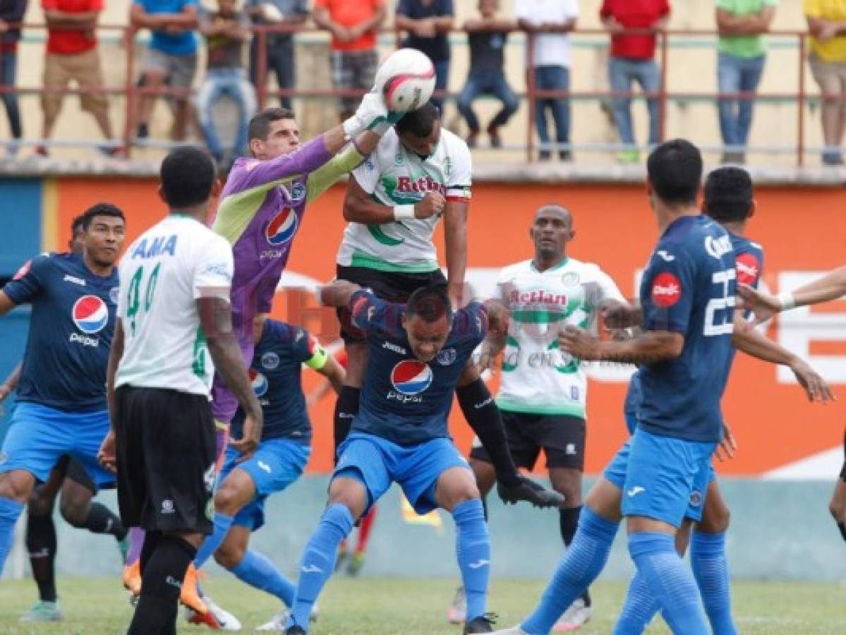 Motagua le ganó a Juticalpa 3-2 y lo deja en coma, con un pie en el descenso