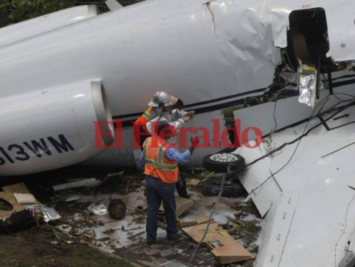 Avión que se salió de la pista en el Aeropuerto Toncontín tenía solo 14 días con licencia