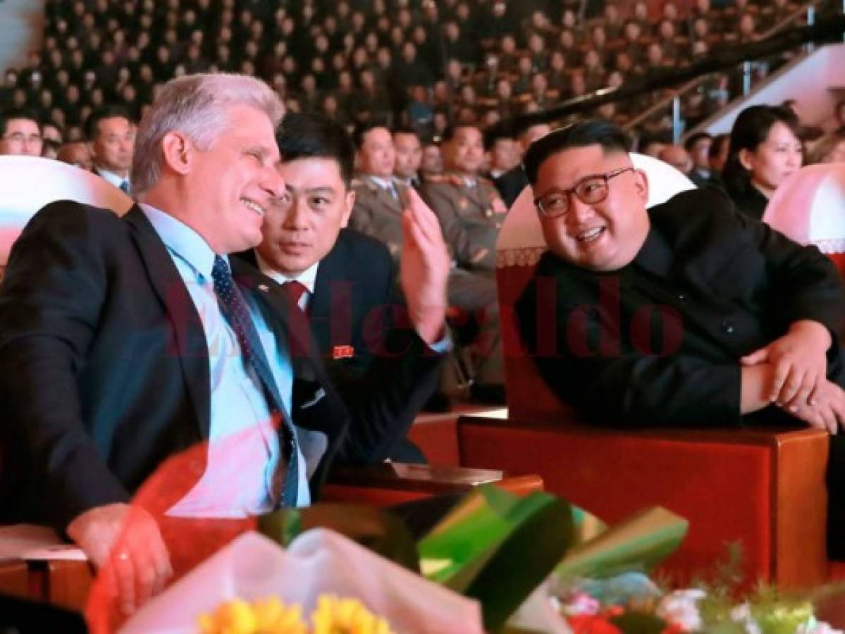 Presidente de Cuba se reúne con Kim Jong Un en Pyongyang  