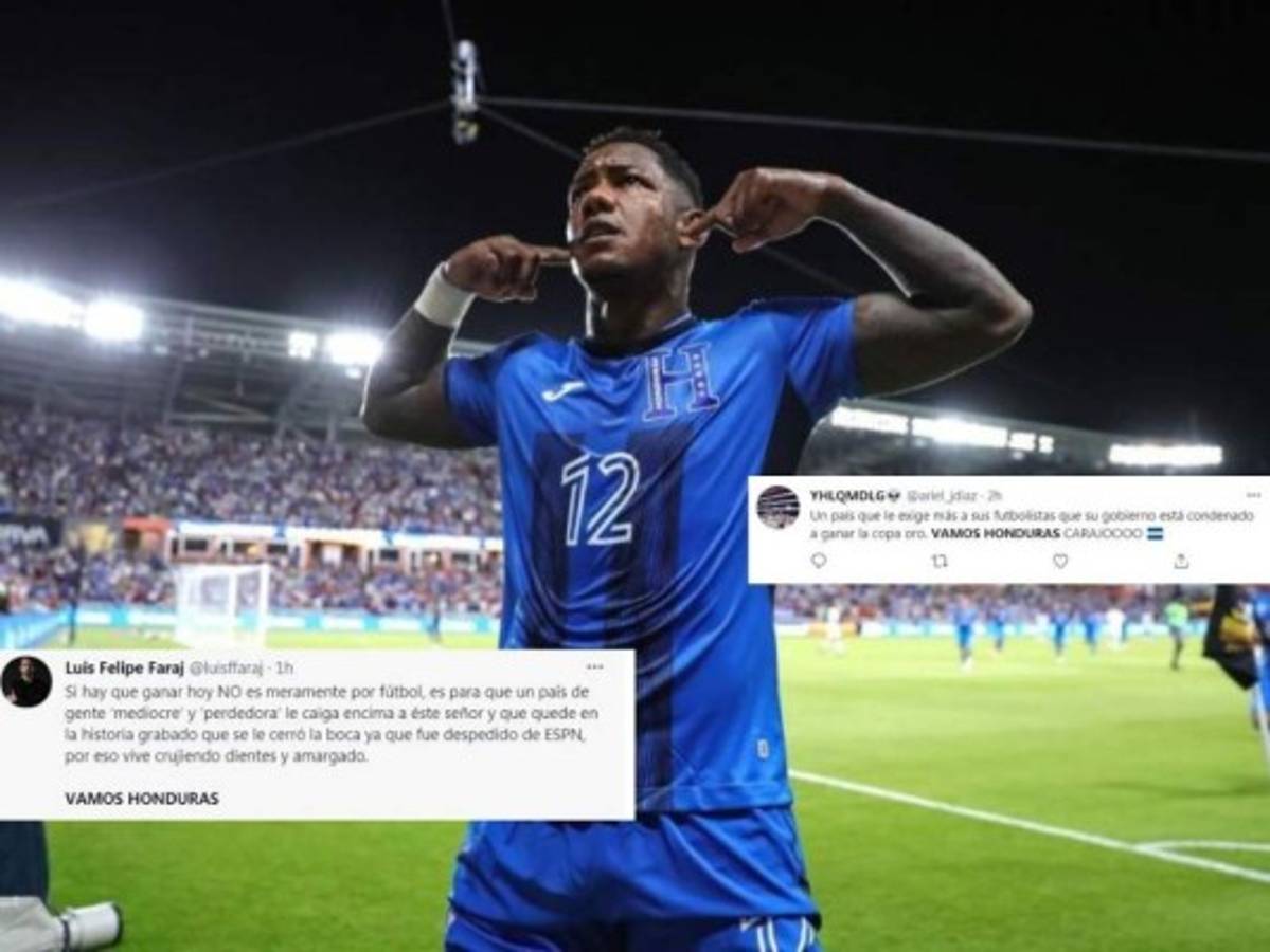 'Vamos Honduras, hoy se gana': Las redes sociales estallan en apoyo a la Bicolor  