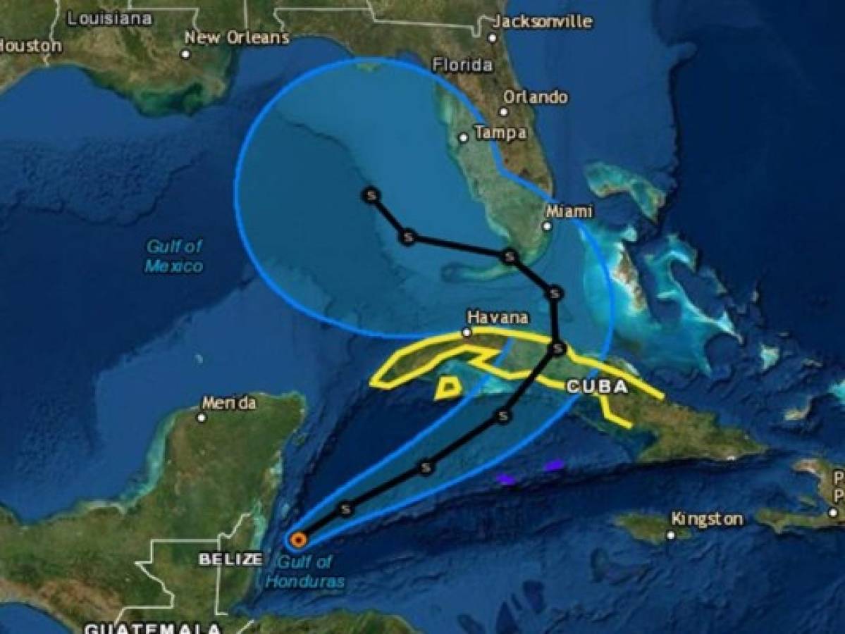 Sur de Florida bajo emergencia por tormenta tropical Eta