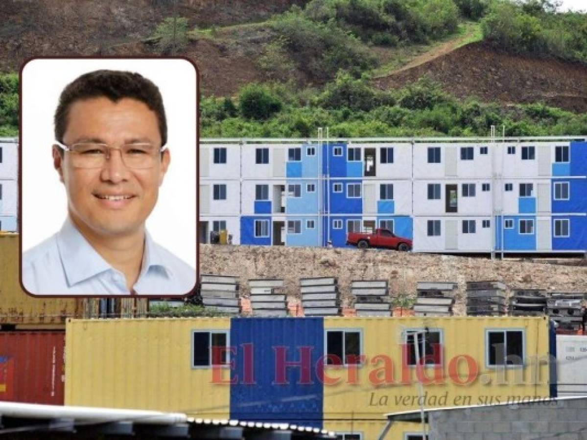 Ebal Díaz reacciona ante anuncio de citación del IAIP por proyecto de casas contenedores
