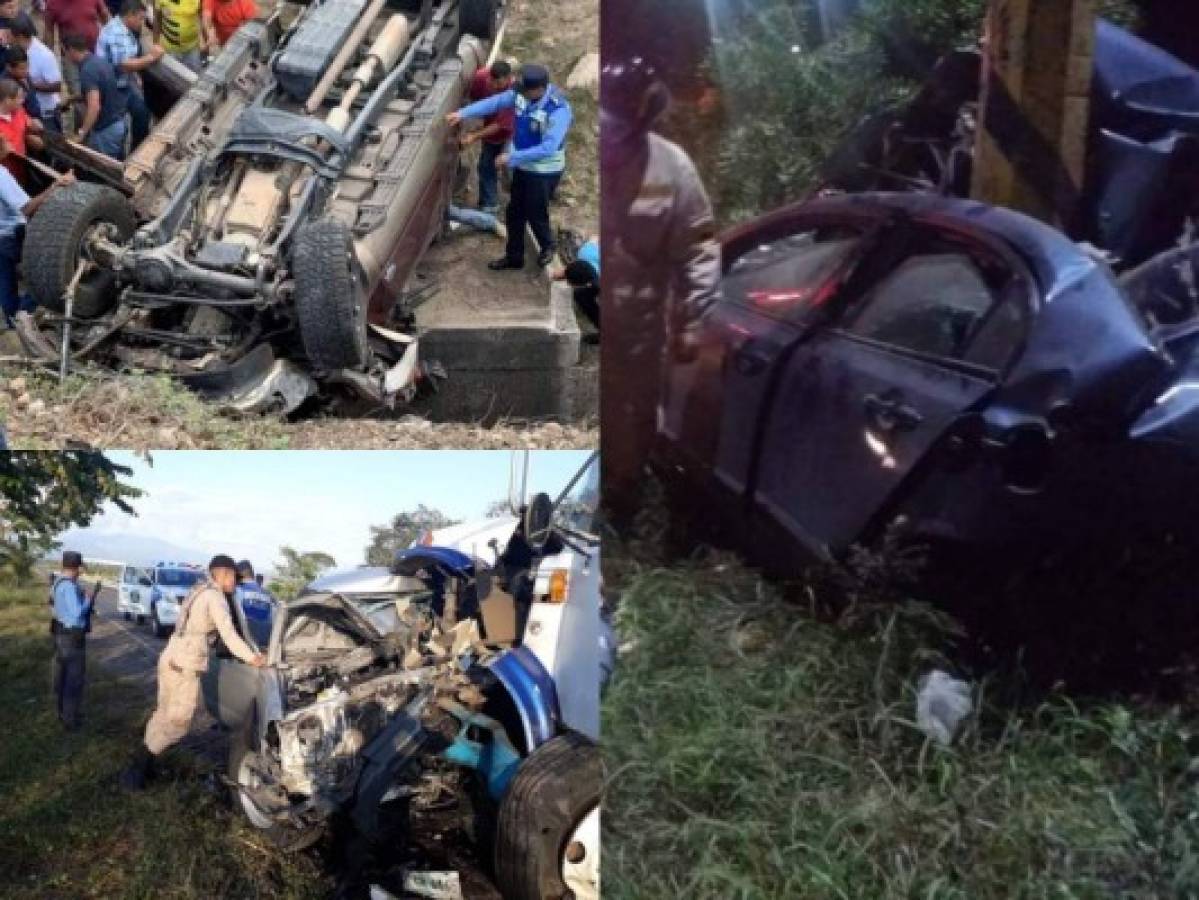 Al menos 300 accidentes viales al día se registran en Honduras