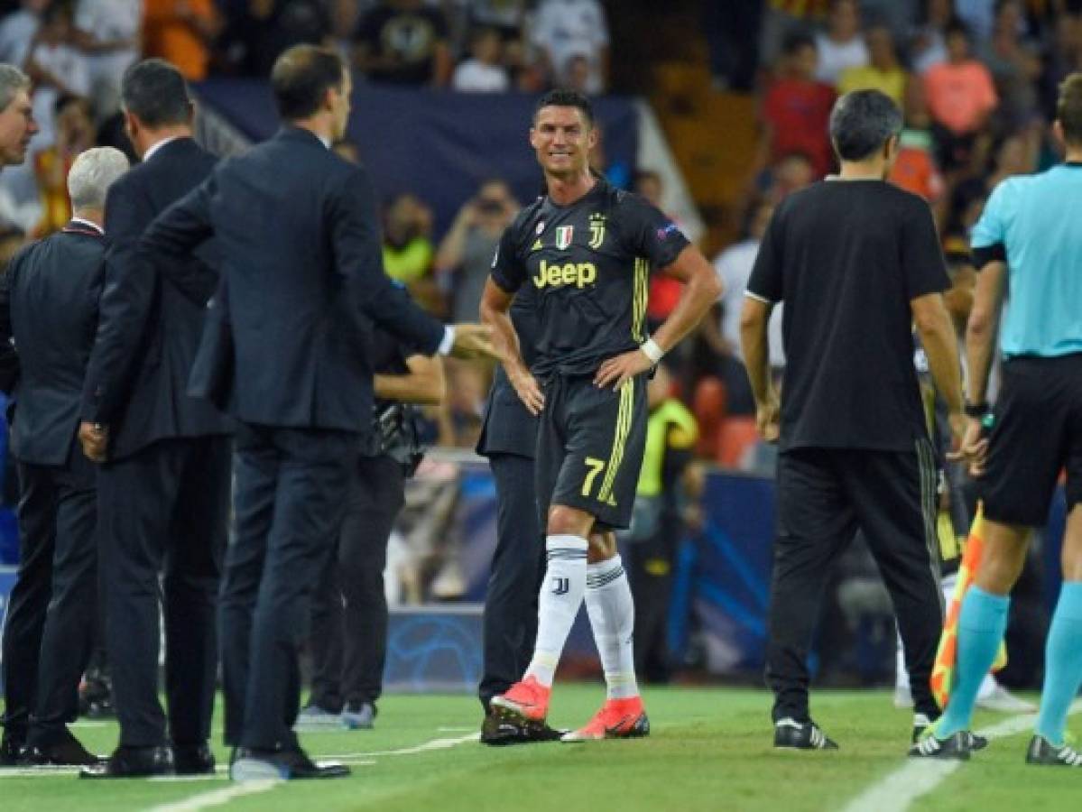 Champions League: ¿Por qué salió expulsado Cristiano Ronaldo en el Valencia vs Juventus?