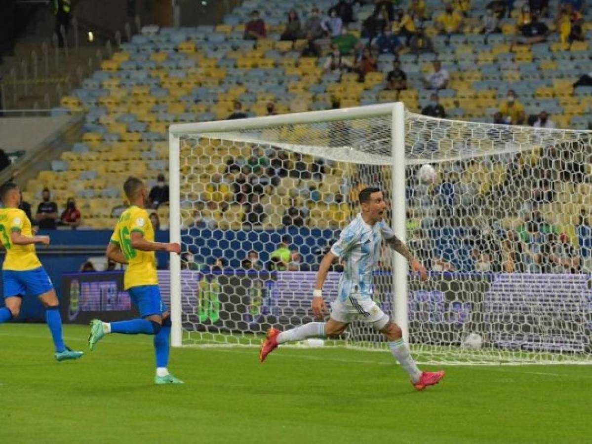 VIDEO: Con golazo de Di María Argentina está venciendo a Brasil