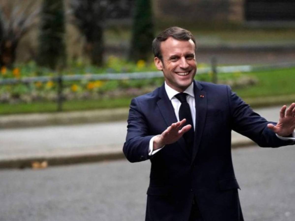 Es difícil hablar sobre clima entre el 'club Greta' y el 'club Donald', dice Macron