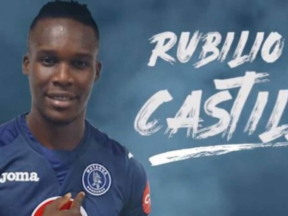 Motagua celebra el regreso del goleador Rubilio Castillo
