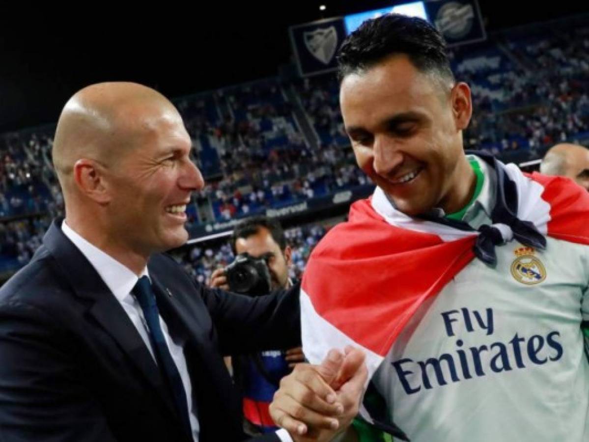 ¿Qué le dijo Zidane a Keylor Navas para anunciarle que quedaba fuera del Real Madrid?