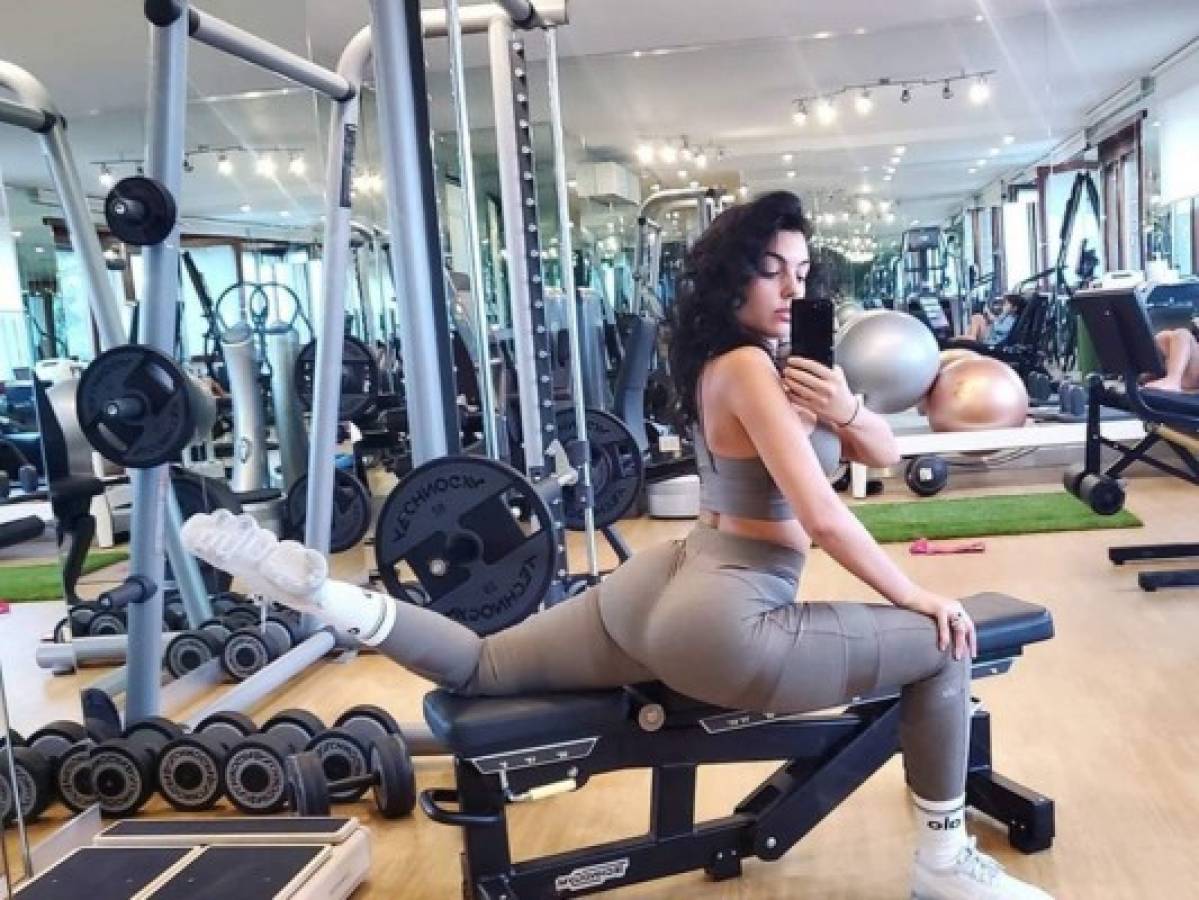 Georgina sentía vergüenza de entrenar junto a Cristiano Ronaldo y esta es la razón