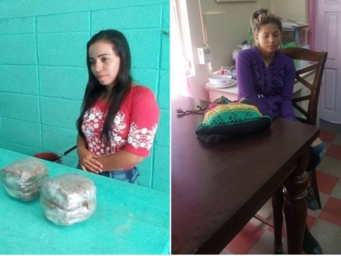 Detienen a tres mujeres por intentar ingresar droga y cigarrillos a varias cárceles de Honduras