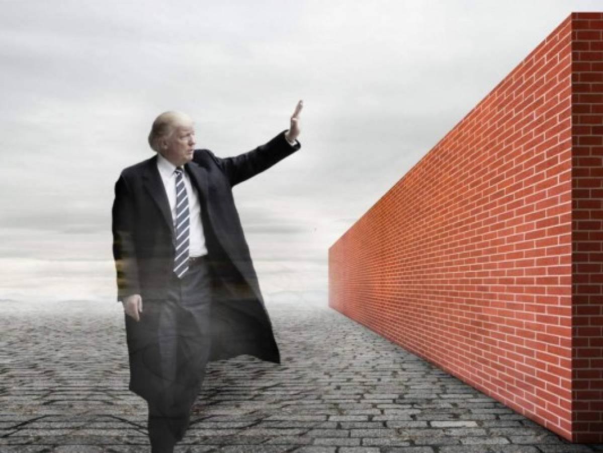 Muro fronterizo de alta tecnología que exhiben en feria podría ser solución que busca Trump