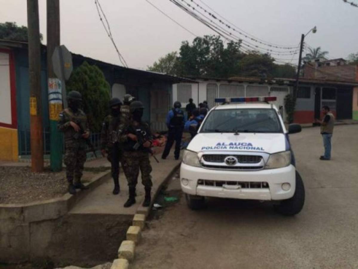Honduras: Encuentran piezas de carros y una casa loca en la colonia Hábitat