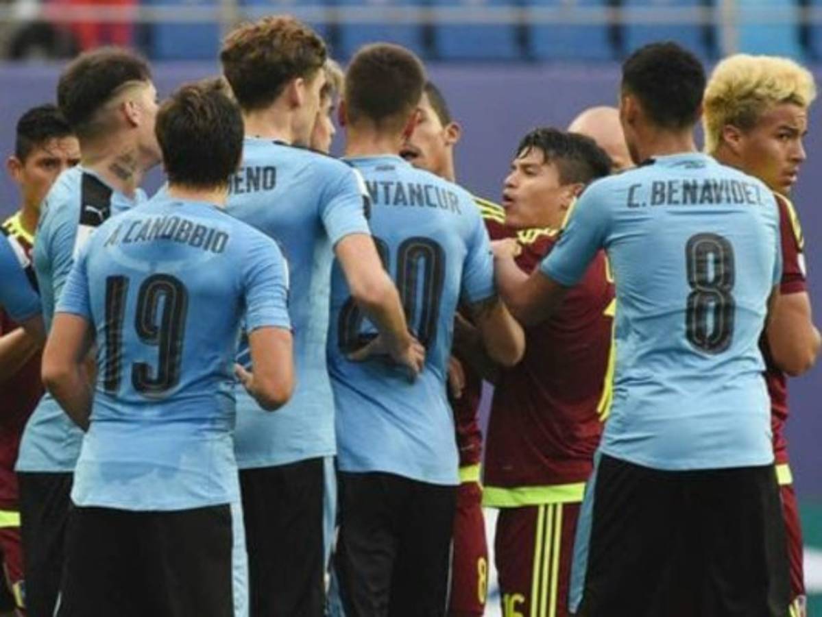 Jugadores de Uruguay y Venezuela Sub-20 protagonizan una pelea en el hotel
