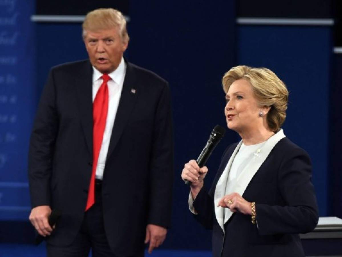Los cinco momentos fundamentales del segundo debate Clinton-Trump