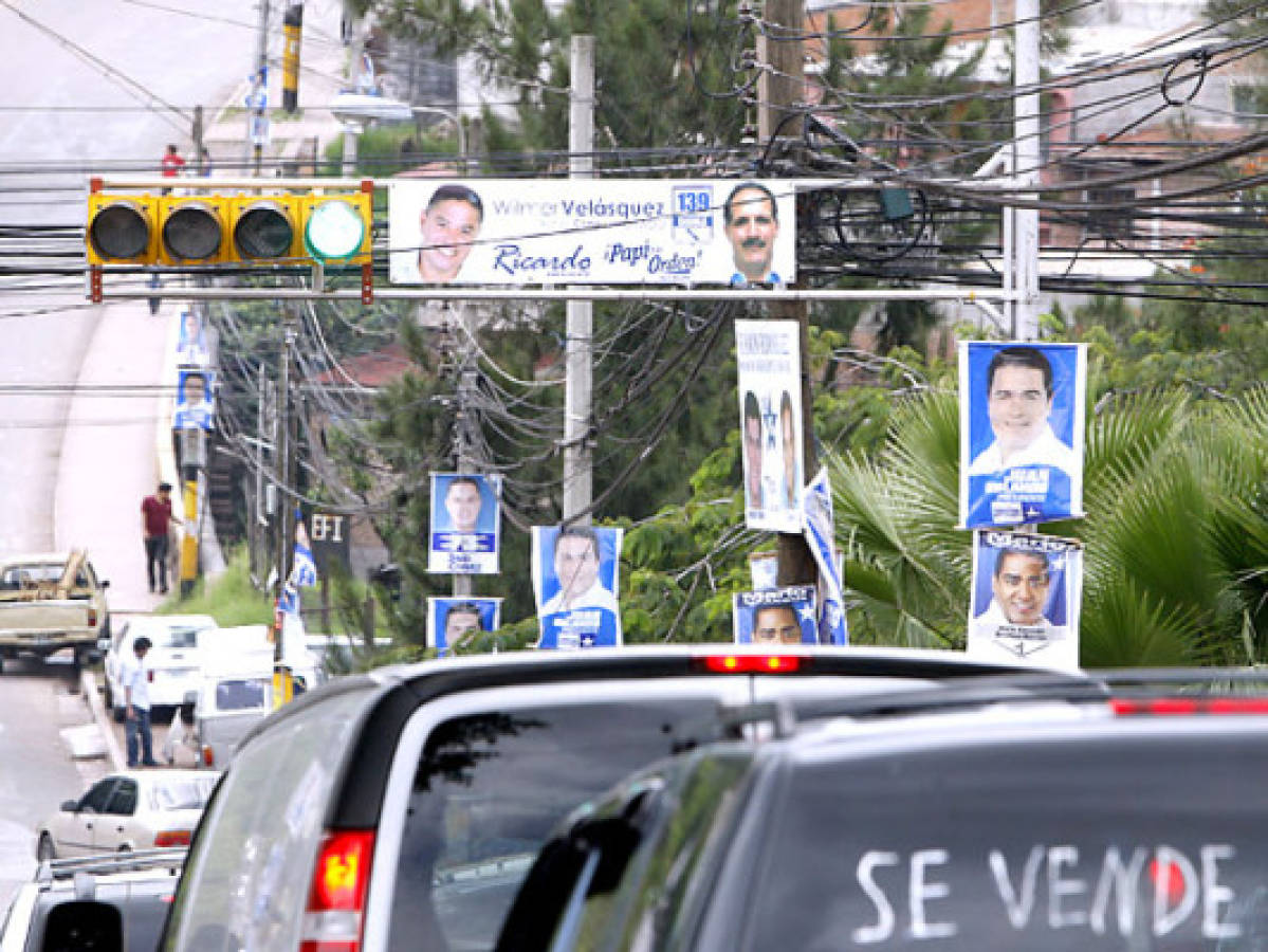 Tegucigalpa: Alcaldía retira propaganda política
