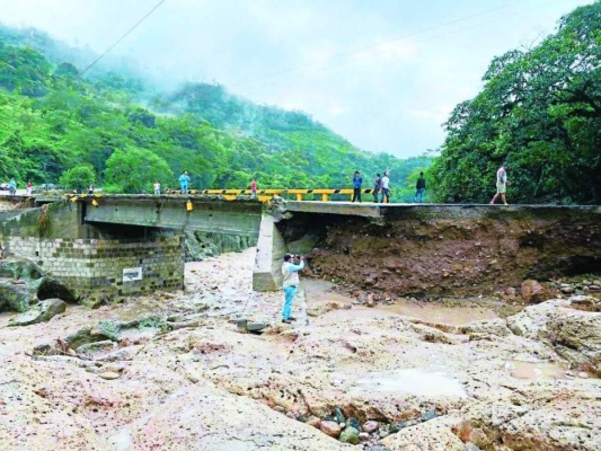 Calvario viven afectados por inundaciones provocadas por Eta en región norte