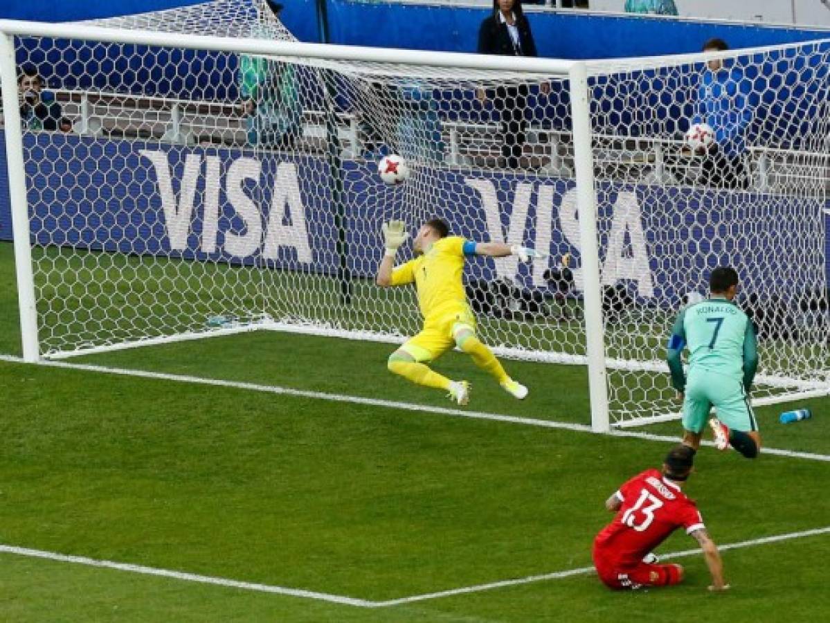 Cristiano Ronaldo le dio el triunfo a Portugal ante la anfitriona Rusia en la Copa Confederaciones 2017