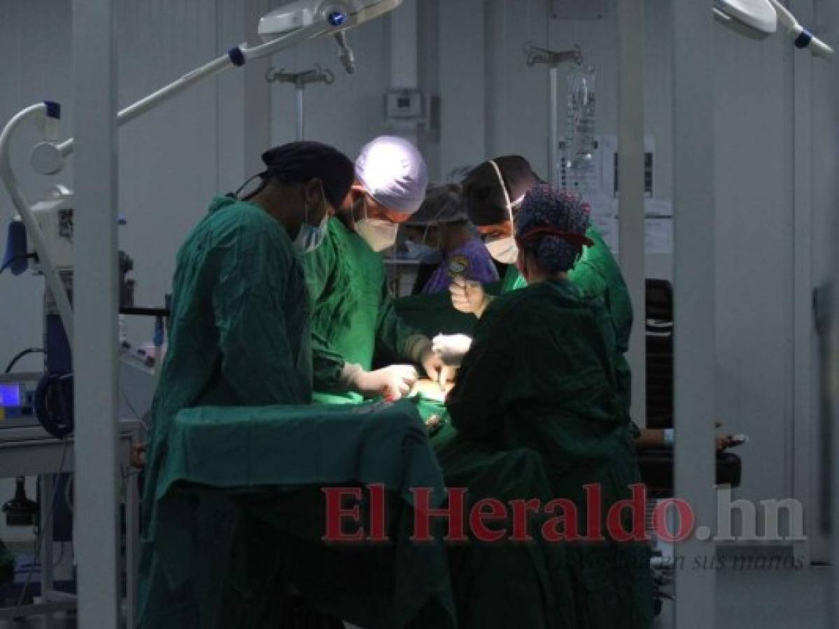 Hospital móvil de Tegucigalpa pasa a ser un centro de cirugías menores