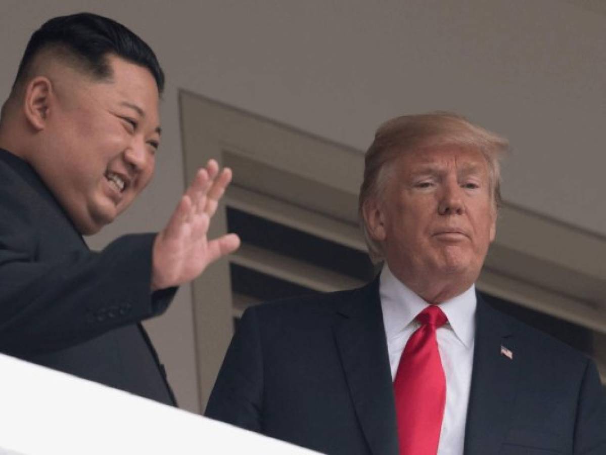 Finaliza el encuentro cara a cara entre Donald Trump y Kim Jong Un