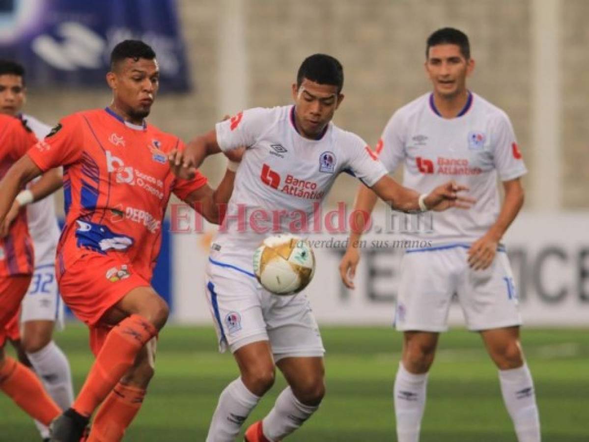 Olimpia somete 2 a 0 a Lobos de la UPNFM en Choluteca