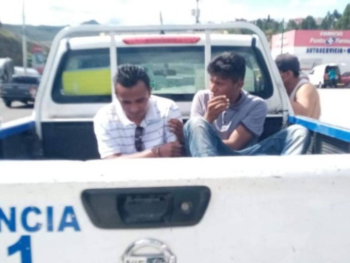 Caen ladrones que asaltaban con un juguete en la capital de Honduras