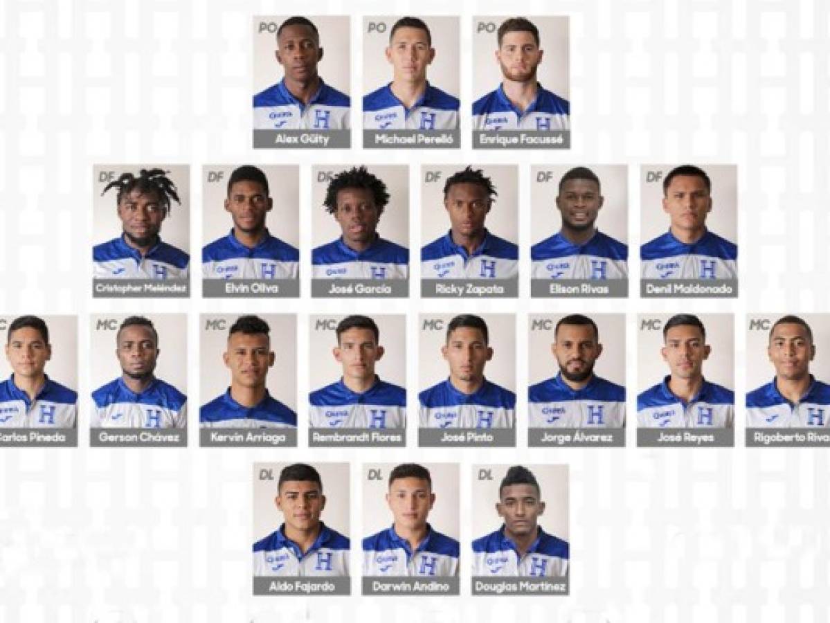 Selección de Honduras Sub-23 publica lista de convocados para Pre-Olímpico