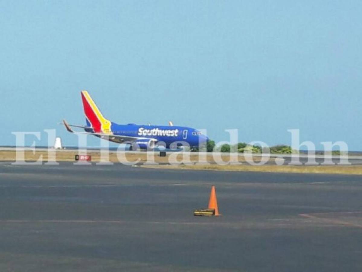 Honduras: Avión de la empresa Southwest aterriza de emergencia en Roatán