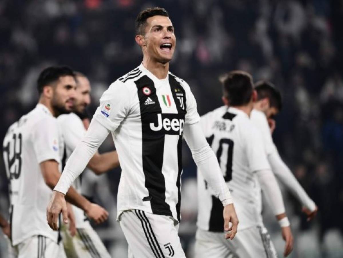 Cristiano Ronaldo vuelve a marcar y la Juventus gana 3-0 al Frosinone en la Serie A