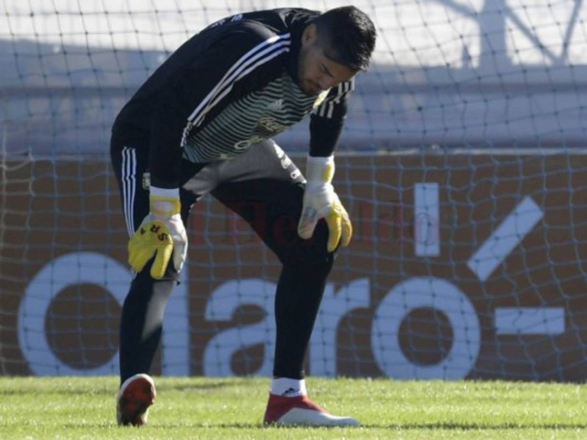 Portero de Argentina, Sergio Chiquito Romero fuera del Mundial de Rusia 2018