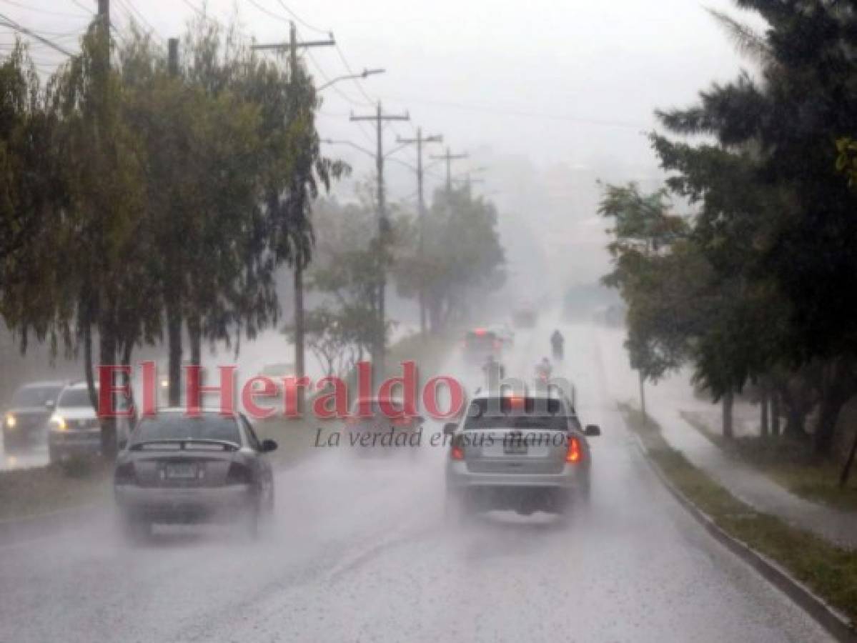 Este domingo continuarán las lluvias en varias zonas de Honduras
