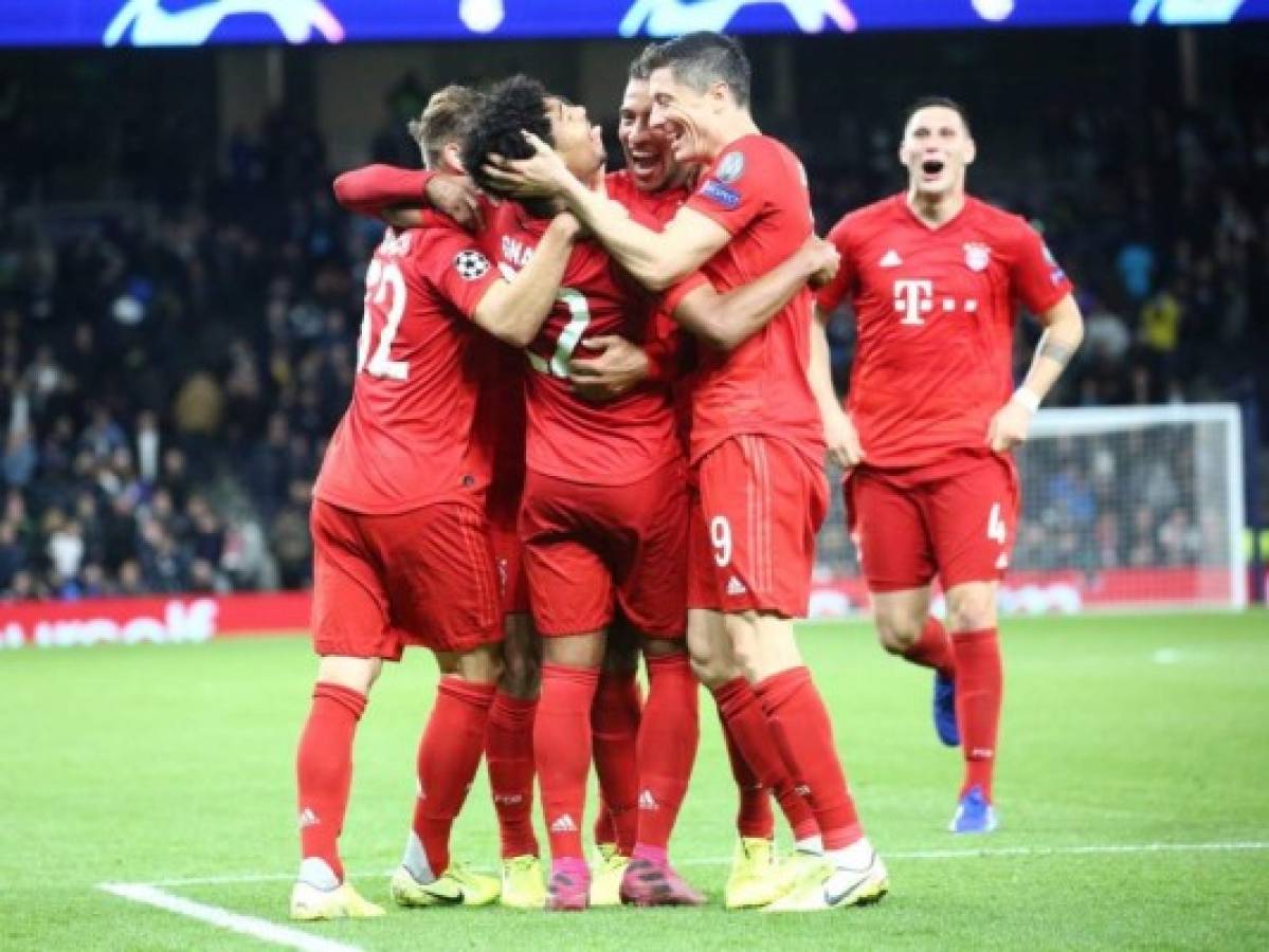 Bayern Múnich humilla 7-2 al Tottenham con exhibición de Gnabry