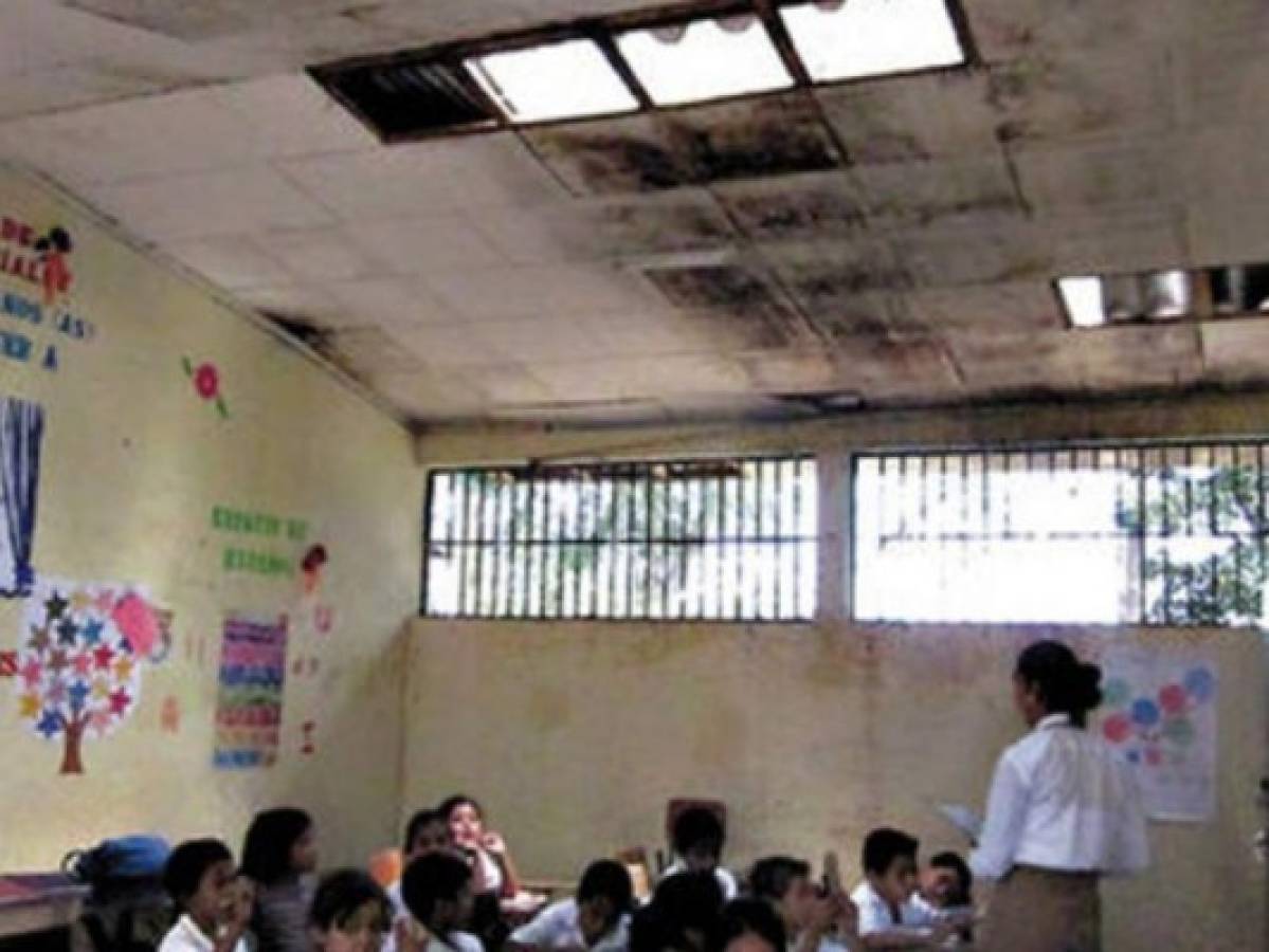Unos 250 millones de lempiras se requieren para mejorar la infraestructura escolar