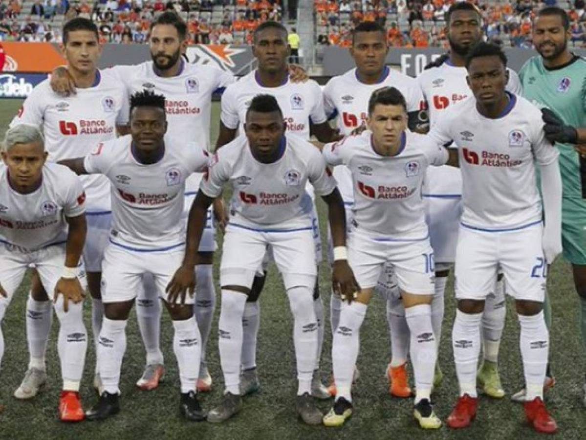 Este fue el once inicial de Olimpia que enfrentó al Forge FC en Canadá.