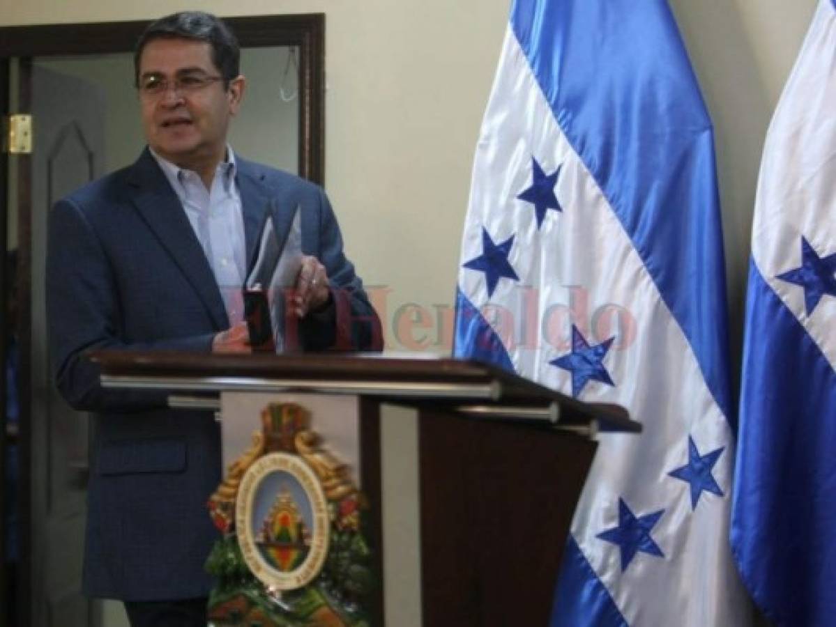 Juan Orlando Hernández busca reformar la ley para que los hondureños tengan mayor acceso al crédito