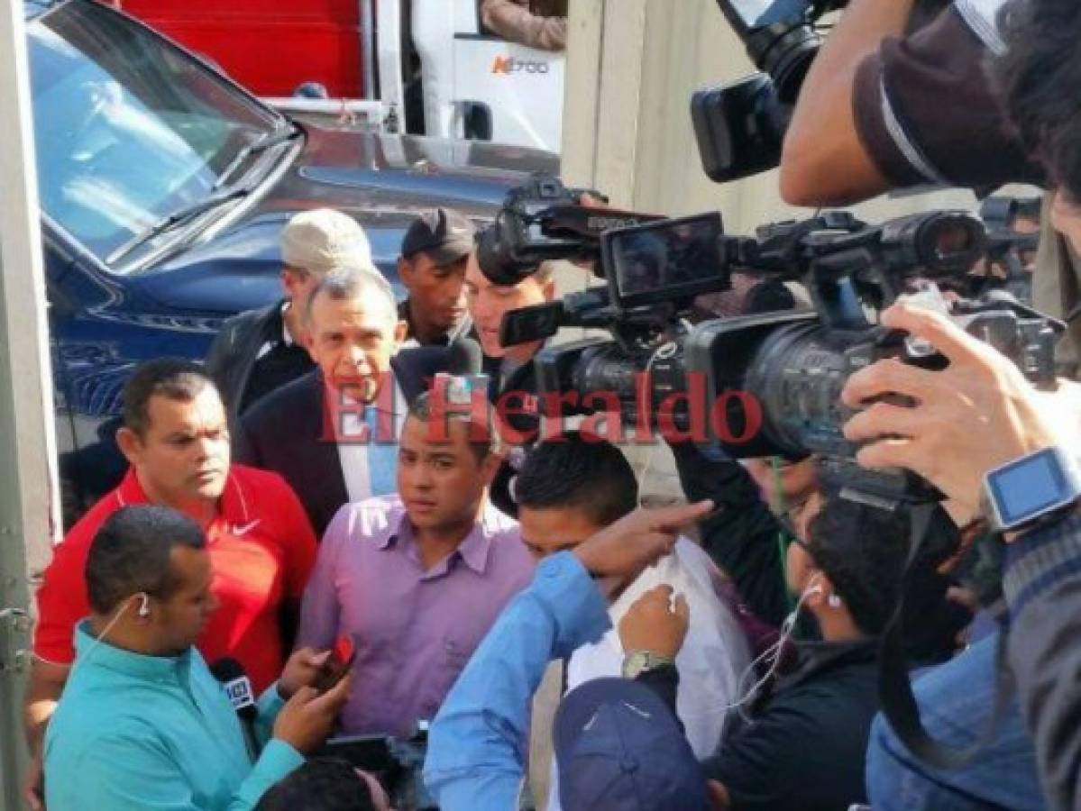 Expresidente 'Pepe' Lobo sobre audiencia inicial de Rosa Elena Bonilla: 'Estamos esperando que se haga justicia'
