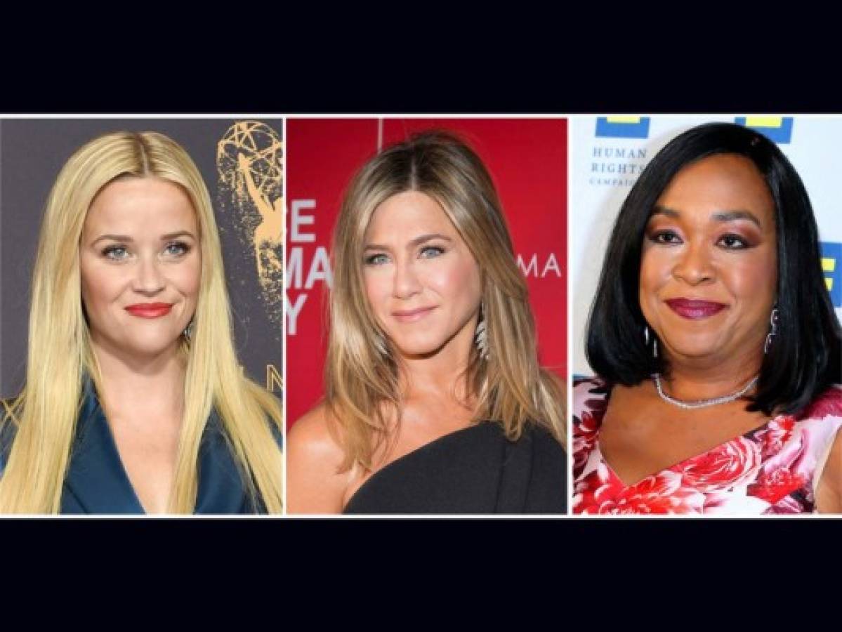 Witherspoon, Rhimes y Aniston fundan grupo antiacoso
