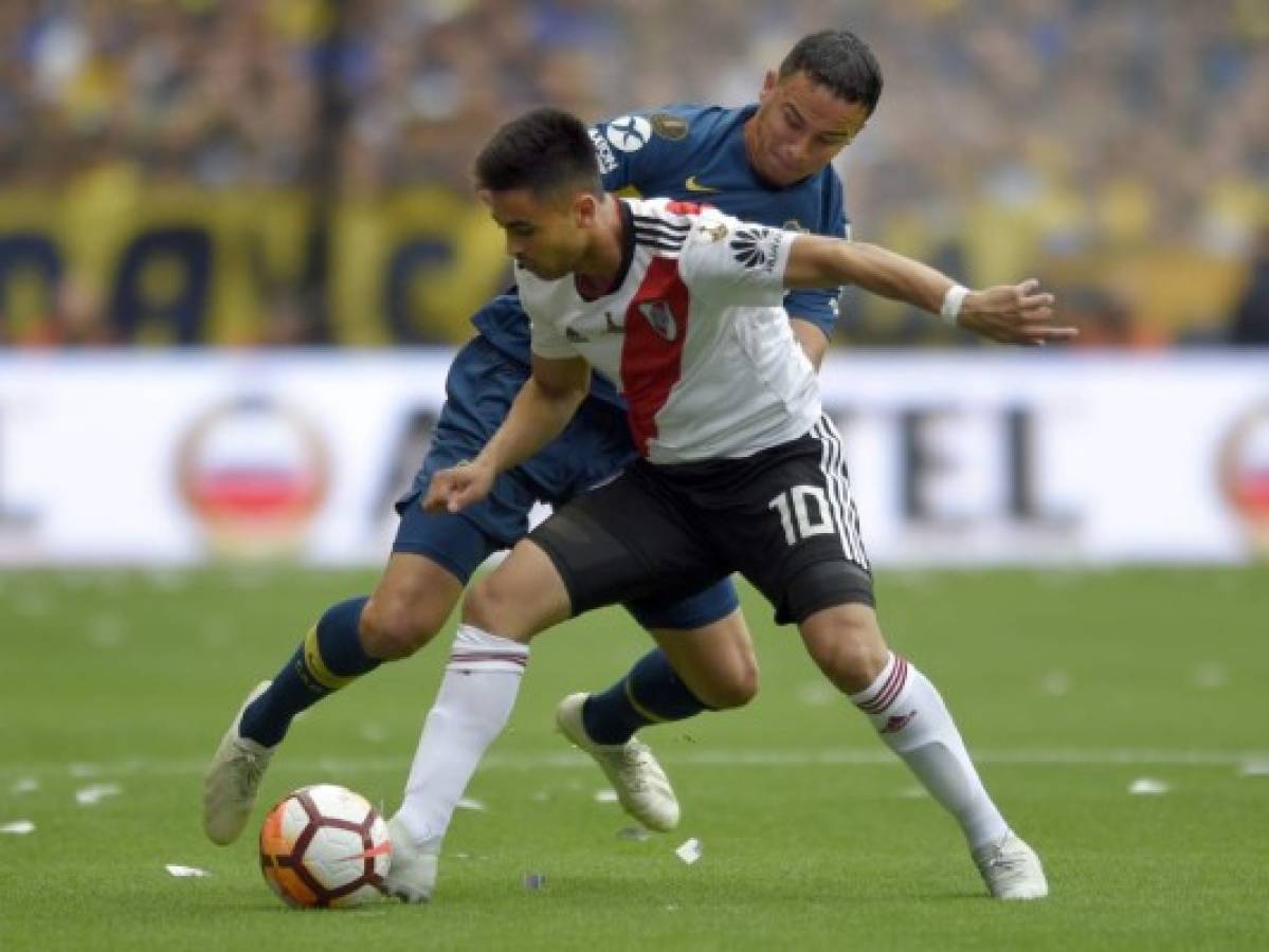 Boca y River disputan este domingo el partido de ida de la superfinal de Copa Libertadores. El escenario es nada menos que La Bombonera. (Foto: AP)