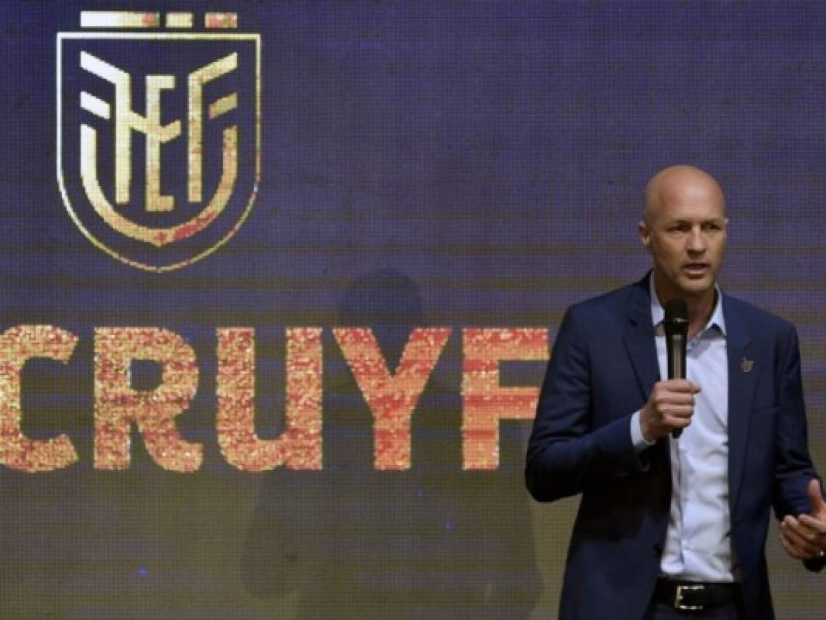 Hijo de Johan Cruyff es nombrado nuevo entrenador de Ecuador