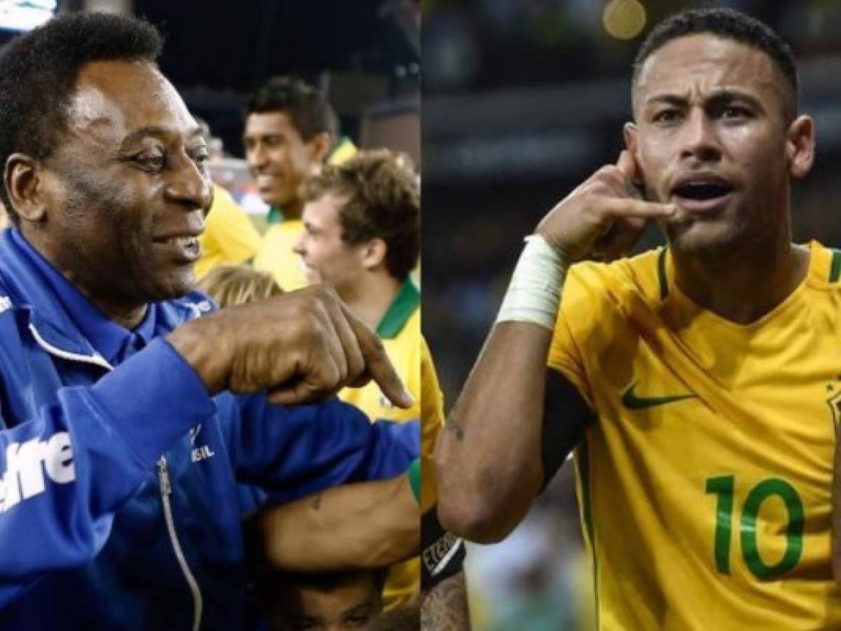 Pelé aconsejo a Neymar tras el Mundial: 'Fue difícil defenderle'