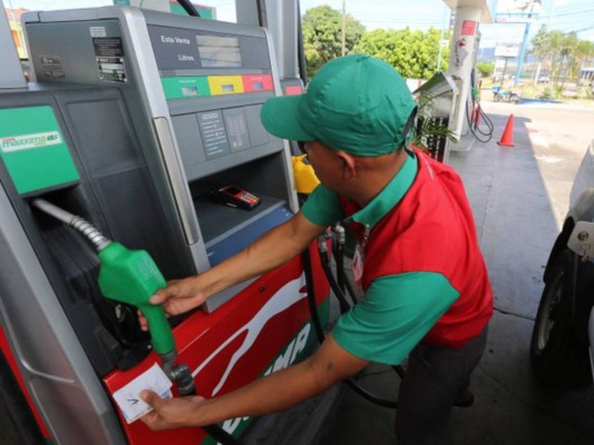 Gasolinas se han reducido entre 10.18 y 10.34 lempiras