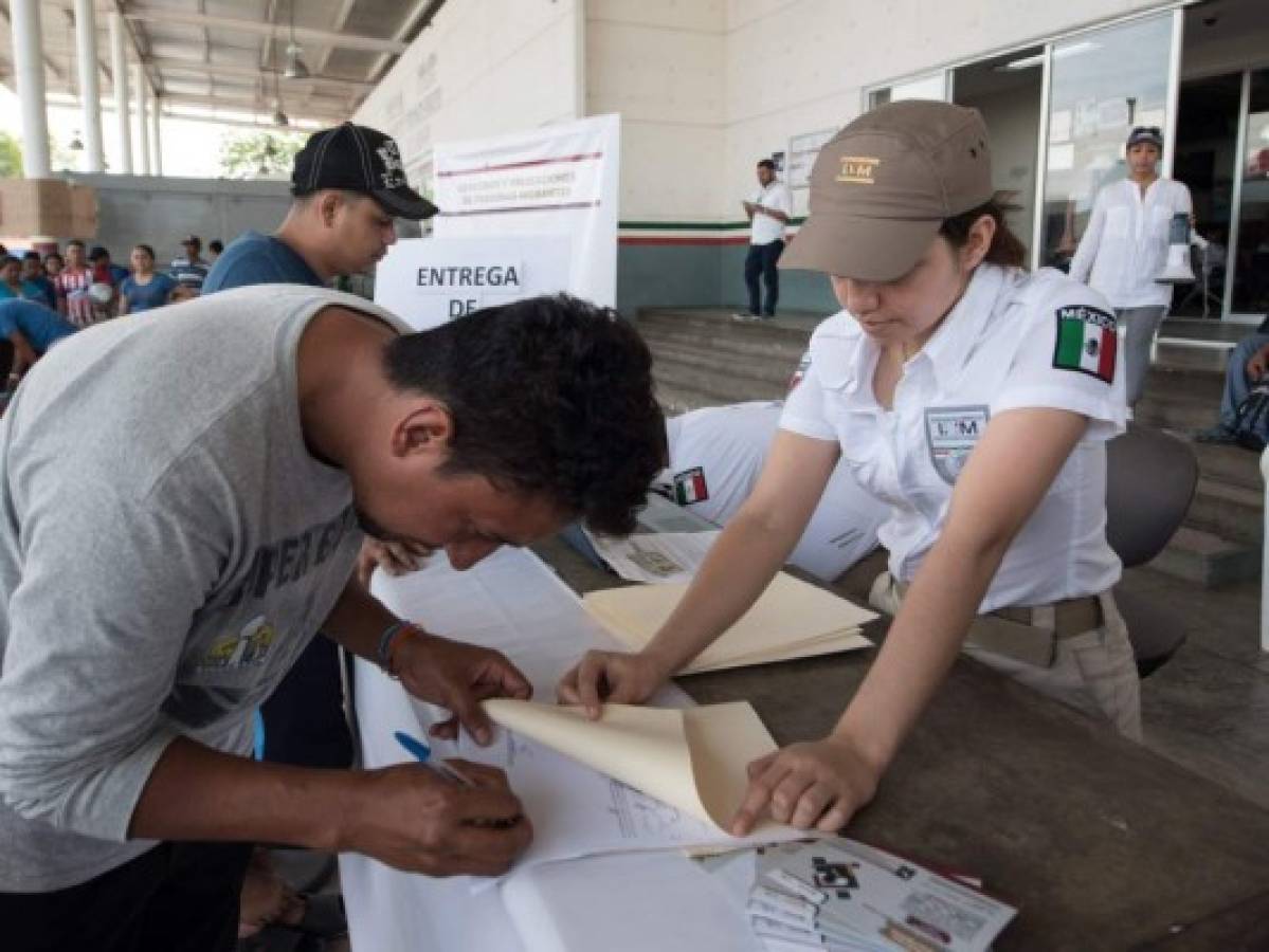 Más de 6 mil hondureños reciben visa humanitaria en México