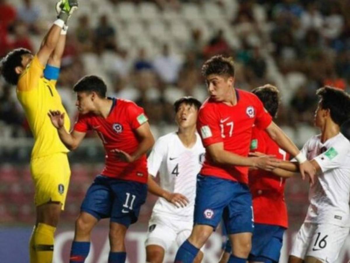 Corea del Sur supera a Chile y acompaña a Francia a octavos del Mundial Sub-17