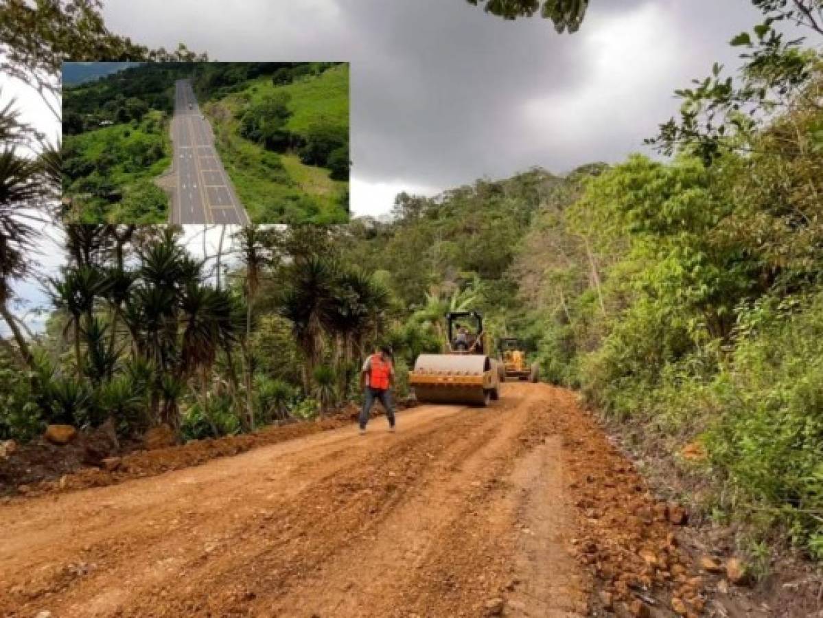 Unos 500 kilómetros de red vial de Comayagua serán mejorados, anuncia el Gobierno  